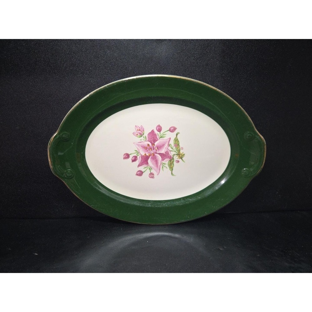 Taylor Smith & Taylor Appalachian Heirloom Bonnie Small Serving Platter, Vintage